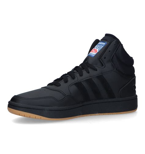 adidas hoops 3.0 mid zwart|adidas hoops 3.0 mid black.